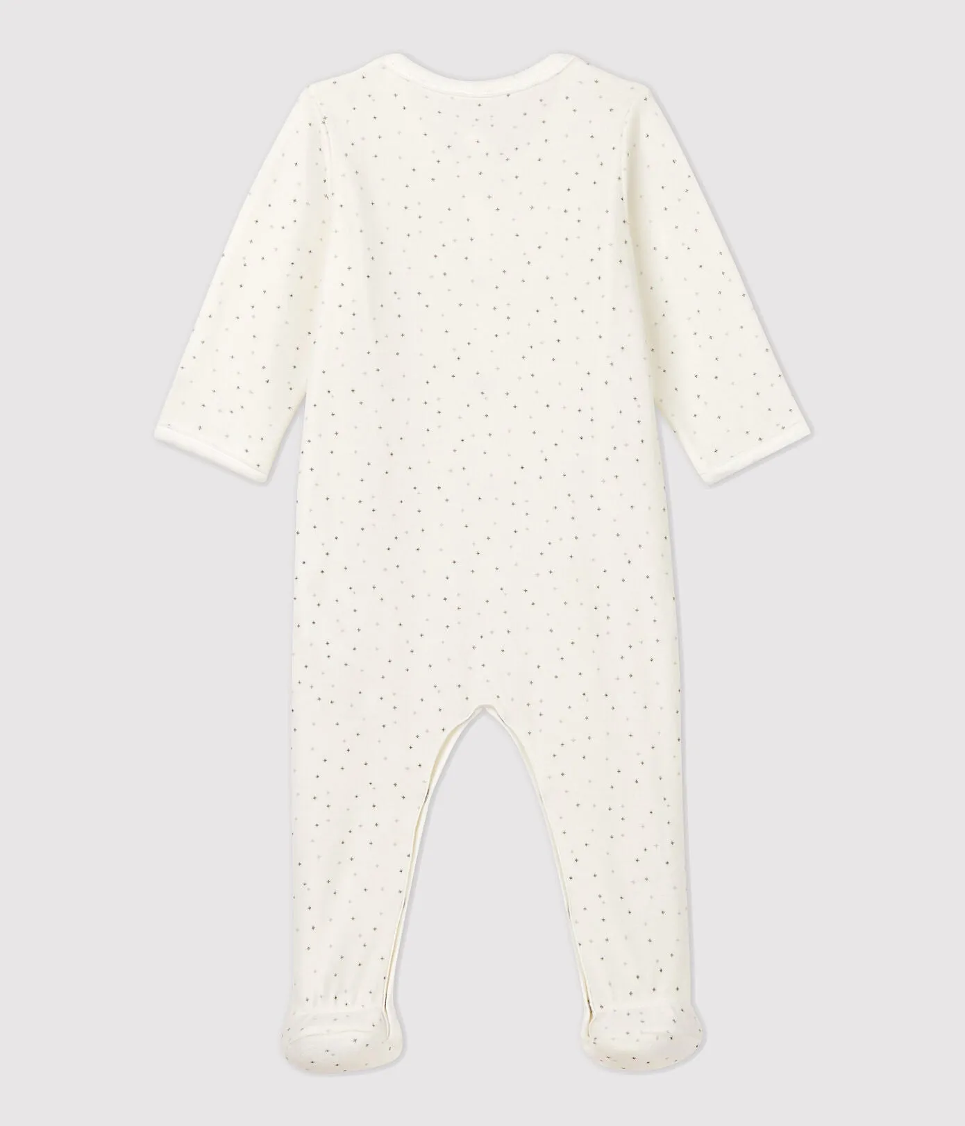 Petit Bateau Slaappakje Pyjama Baby Fluweel *