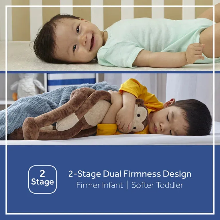 Sealy® EverLite™ Foam 2-Stage Baby & Toddler Crib Mattress