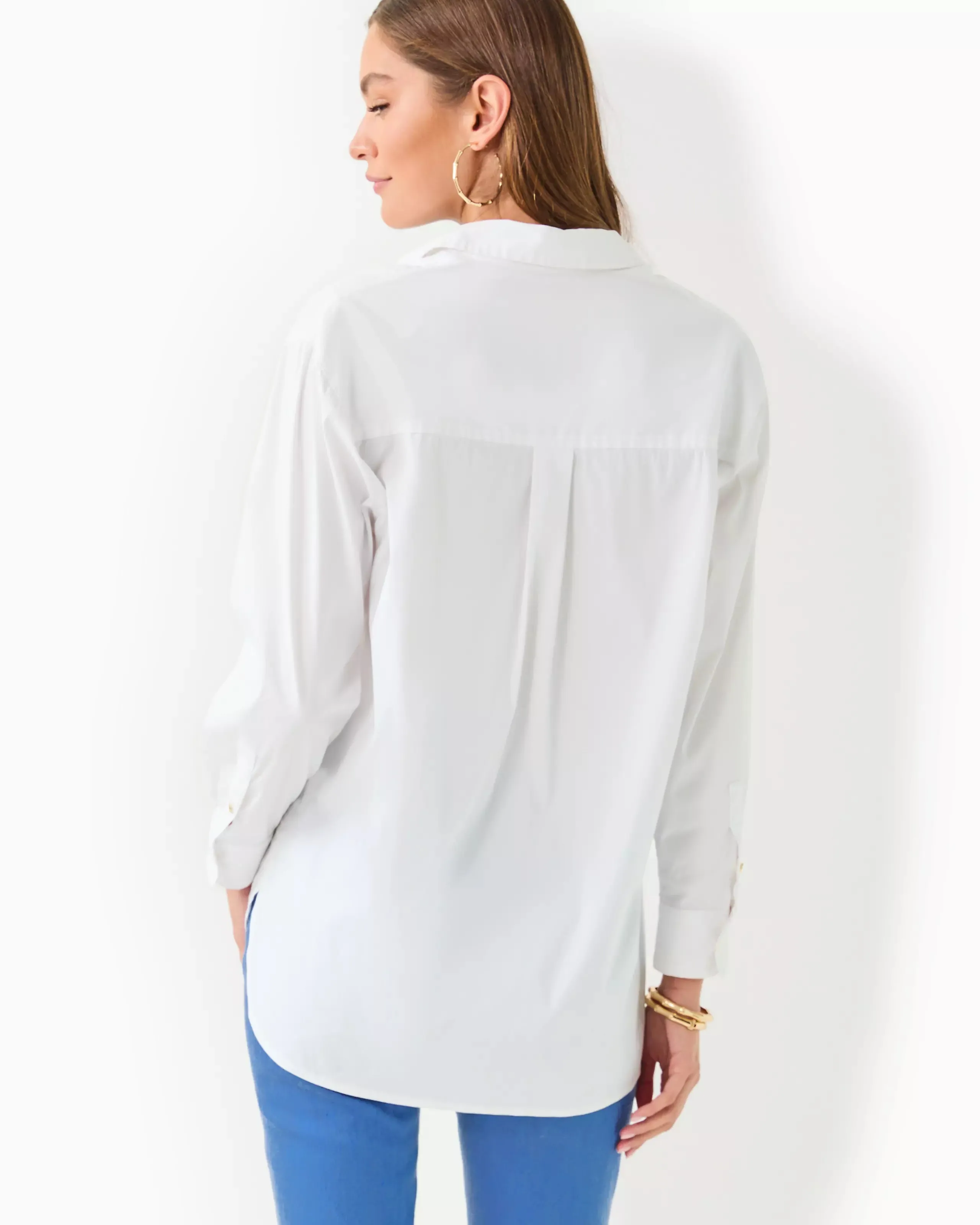 The Relaxed Lilly Shirt (Resort White)