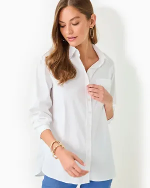 The Relaxed Lilly Shirt (Resort White)