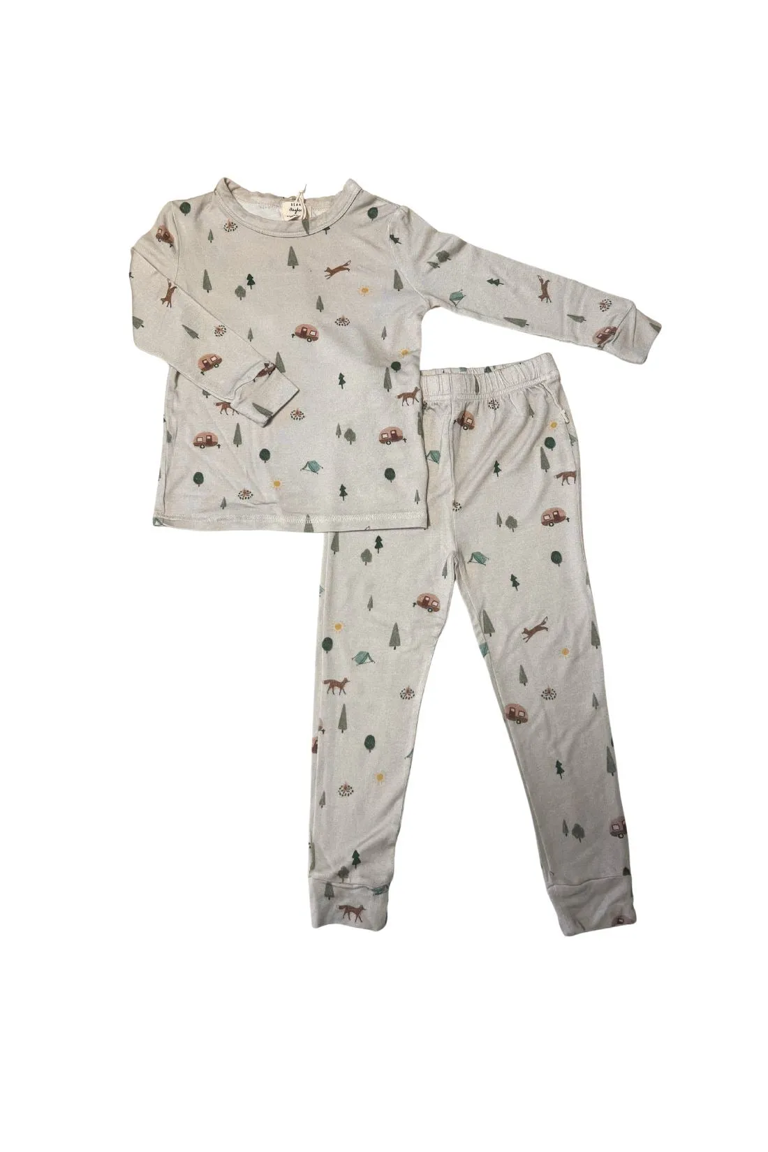 Toddler Modal Pajama Set | Camping