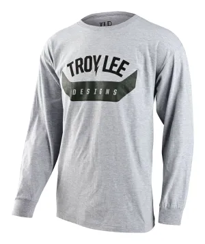 Troy Lee Designs Arc LS Tee Heather Grey