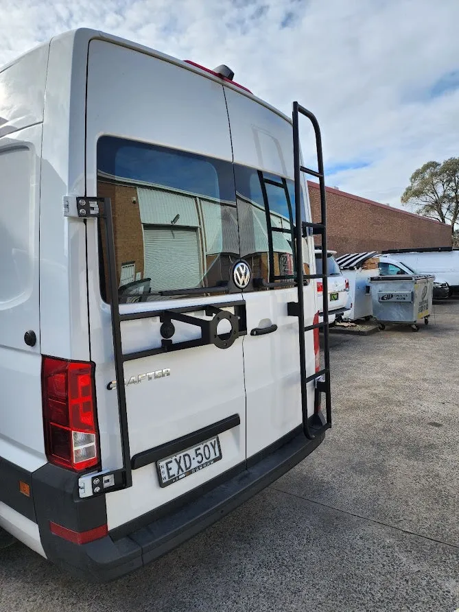 VW Crafter Rear Door Spare Wheel Carrier