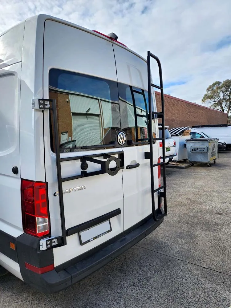 VW Crafter Rear Door Spare Wheel Carrier