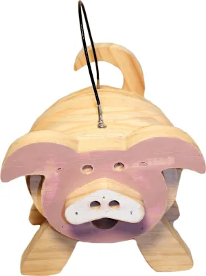 Welliver Stacks Pig Bird House